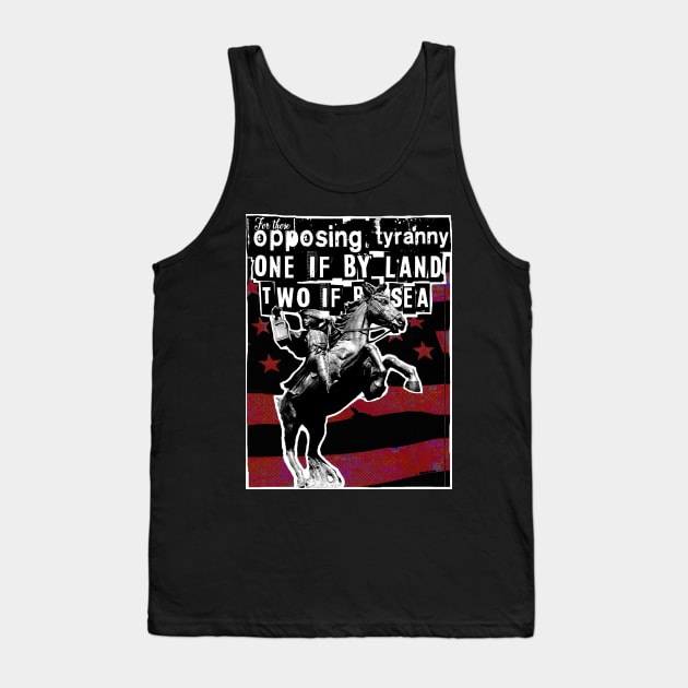 PAUL REVERS MIDNIGHT RIDE DESIGN C T-Shirt Tank Top by REDEEM the RUINS